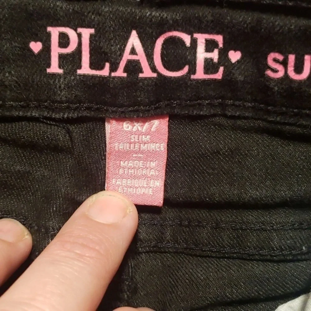 Girls jeans size 6X/7‎